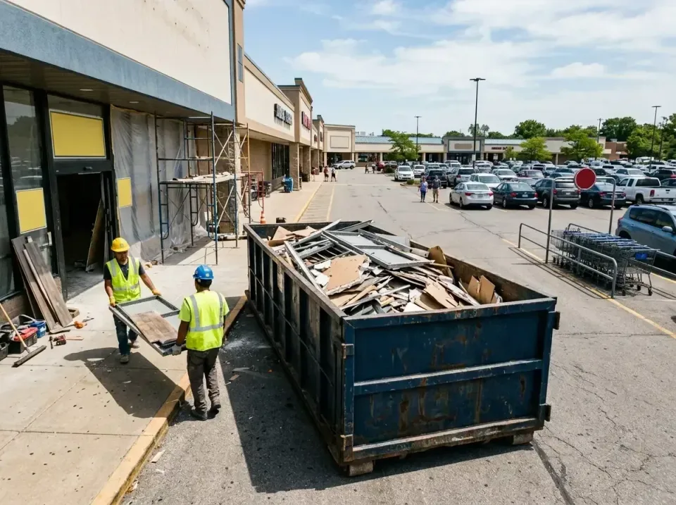 retail-store-renovation-debris-003 — frequently asked questions, Roll-off Dumpster Rentals in Lindale, GA